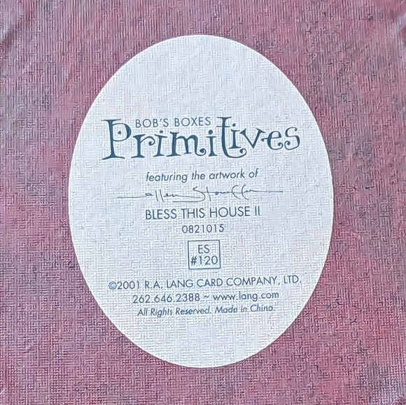 Bob's Boxes Primitive Bless This House Nesting Box Bundle - Picture 8 of 9